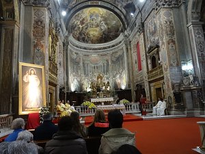 Pater Pio Gebetsgruppen beim Papst in Rom