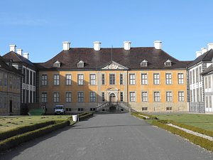 Peter Blei zu Besuch auf Schloss Oranienbaum