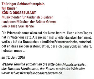 Vorbereitung auf Anatevka laufen
