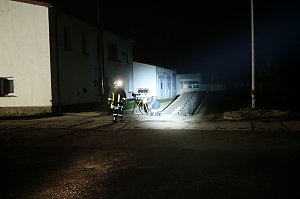 Erdfall auf dem Katastrophenschutzgel&auml;nde