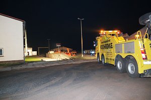 Erdfall auf dem Katastrophenschutzgel&auml;nde
