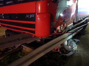 Unfall auf der A 38
