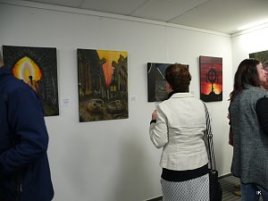 Ausstellungser&ouml;ffnung - Gegen den Strom