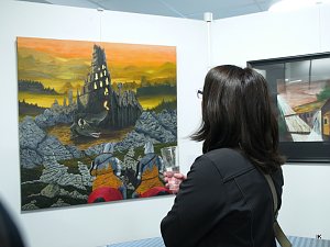 Ausstellungser&ouml;ffnung - Gegen den Strom