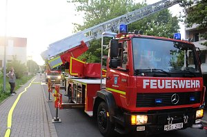 Brand im Treppenhaus