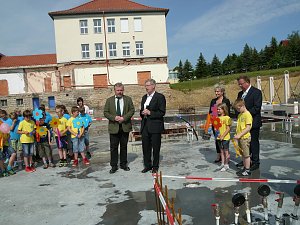 Grundsteinlegung in Worbis