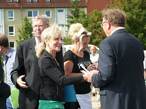 Grundsteinlegung in Worbis