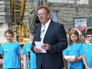 Grundsteinlegung in Worbis