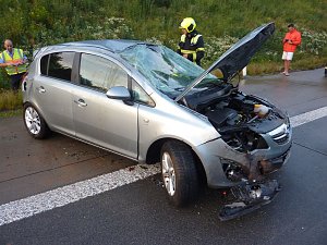 Unfall auf der Autobahn