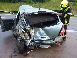 Unfall auf der Autobahn