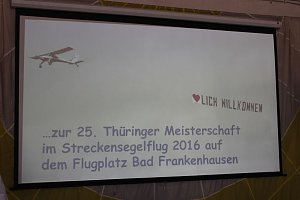 Segelflieger am Himmel Nordth&uuml;ringens
