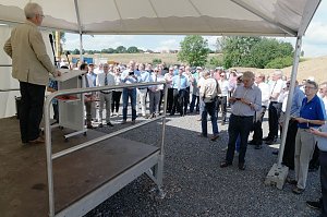 Grundstein f&uuml;r Ortsumfahrung Mackenrode gelegt