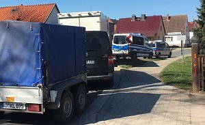 Umfangreiche Durchsuchungen in Nohra im Landkreis Nordhausen