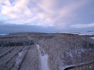 Winterimpressionen bei Burg Scharfenstein