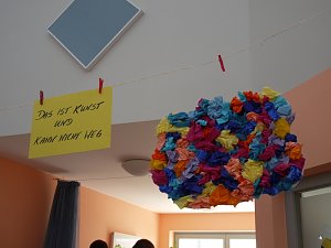 Ausstellung im Kindergarten