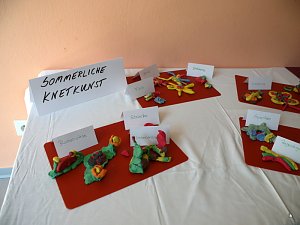 Ausstellung im Kindergarten