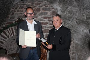 Hohe Auszeichnungen f&uuml;r freiwillige Retter unter Tage