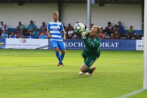 Wacker Nordhausen mit ersten Sieg in einem Heimspiel. 3:0 gegen Meuselwitz im ersten Th&uuml;ringen-Derby der Saison
