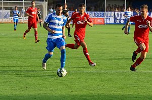 Wacker Nordhausen mit ersten Sieg in einem Heimspiel. 3:0 gegen Meuselwitz im ersten Th&uuml;ringen-Derby der Saison