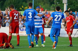 Wacker Nordhausen mit ersten Sieg in einem Heimspiel. 3:0 gegen Meuselwitz im ersten Th&uuml;ringen-Derby der Saison