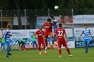 Wacker Nordhausen mit ersten Sieg in einem Heimspiel. 3:0 gegen Meuselwitz im ersten Th&uuml;ringen-Derby der Saison
