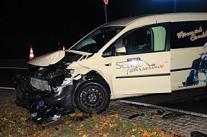 15 000 Euro Schaden bei Unfall