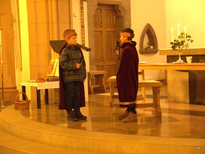 Elisabeth-Spiel in der Kirche