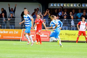 Wacker ringt Meuselwitz im Pokal nieder