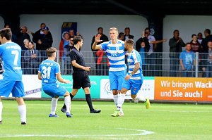 Wacker ringt Meuselwitz im Pokal nieder