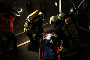 Gro&szlig;&uuml;bung im H&ouml;llbergtunnel
