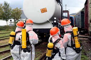 Gefahrgutunfall am Ostbahnhof 