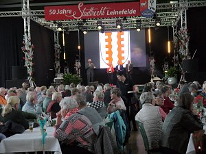 Seniorennachmittag zu 50 Jahre Stadtrecht Leinefelde