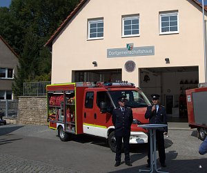 Einweihung des neuen Feuerwehrautps