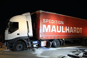 Bergung auf der Autobahn