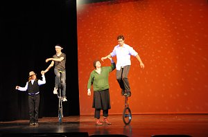 Salto Mortale im Theater