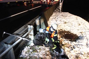 Einsatz auf der A38
