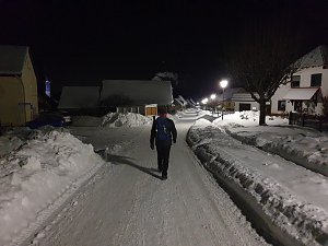 Auf dem 38. Hundertkilometermarsch