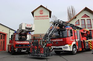 Neue Drehleiter f&uuml;r die Feuerwehr Heiligenstadt