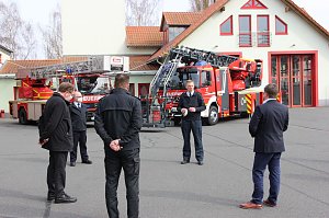 Neue Drehleiter f&uuml;r die Feuerwehr Heiligenstadt