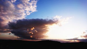 Corona am Abend