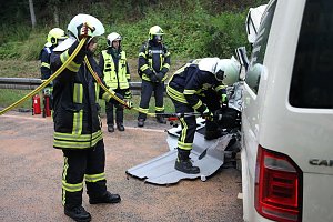 Schwerer Unfall bei Arenshausen