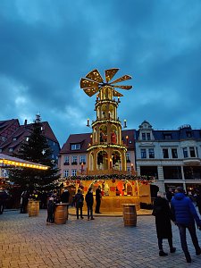 Auf dem Quedlinburger Weihnachtsmarkt
