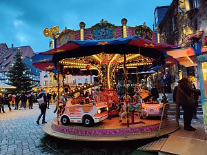 Auf dem Quedlinburger Weihnachtsmarkt