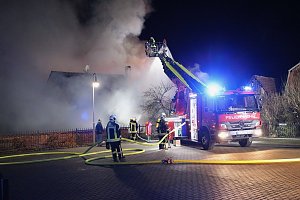 Gro&szlig;einsatz f&uuml;r die Feuerwehr in Kirchworbis