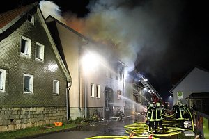 Gro&szlig;einsatz f&uuml;r die Feuerwehr in Kirchworbis