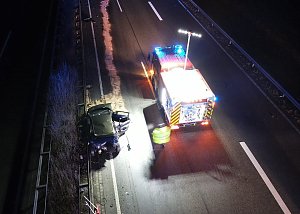 Schwerer Unfall auf der A38