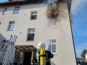 Brand in der Schillerstra&szlig;e