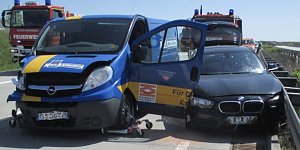 Bild von der Unfallstelle