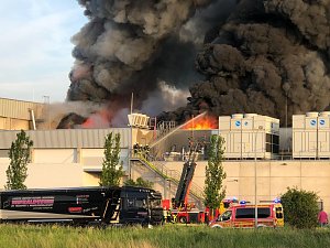 Rettungsarbeiten an der B&auml;ckerei in Bleicherode