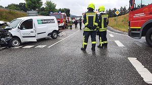 Verkehrsunfall bei Marth